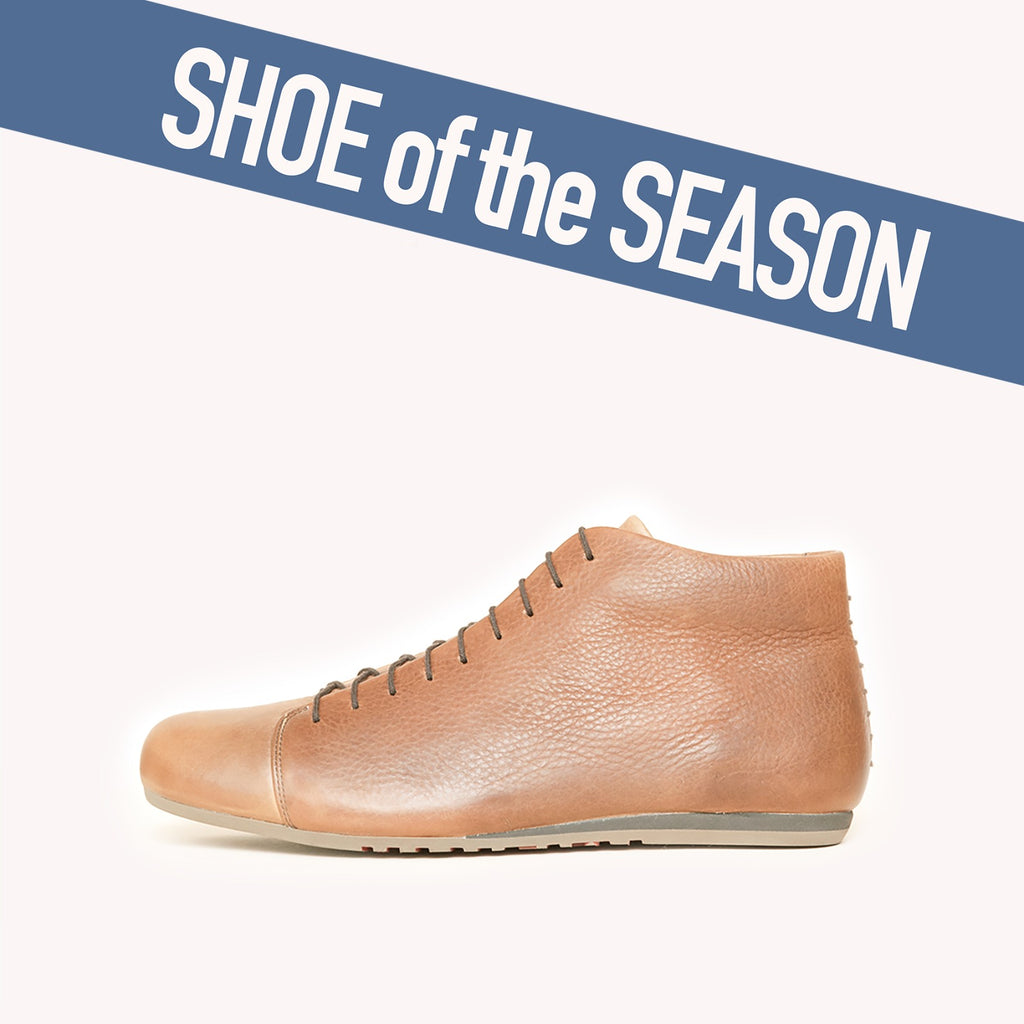 DAS COGNAC BOOT is our "Shoe of the Season"