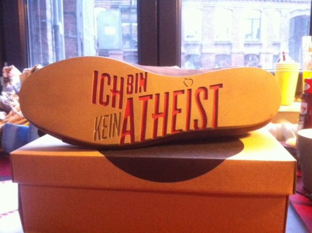 Goodbye Atheist Shoes
