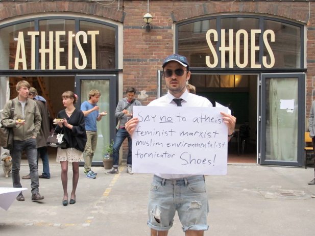 Our new ATHEIST Shoes Menagerie / Workshop / Drop-in-centre is open!
